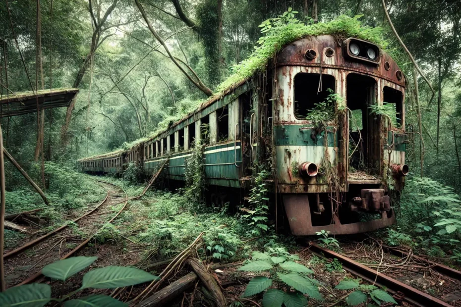 The Forgotten Stories Inside Abandoned Trains