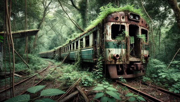 The Forgotten Stories Inside Abandoned Trains